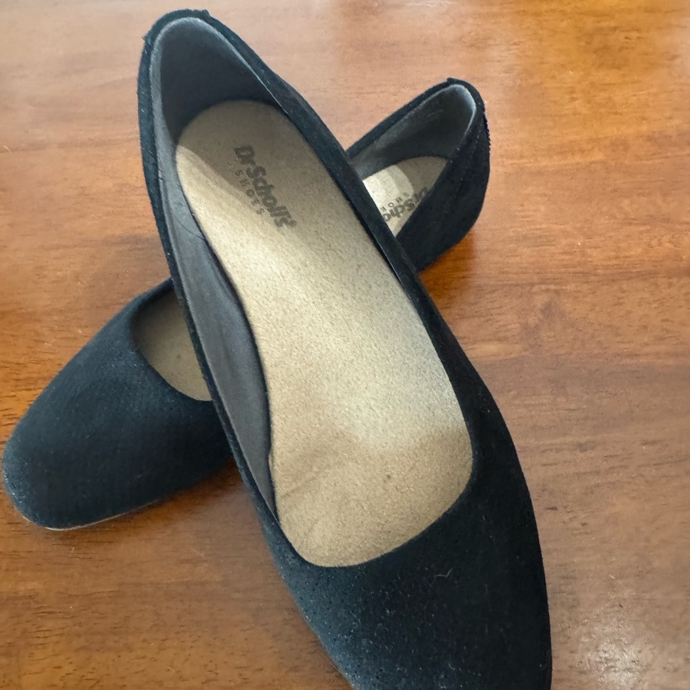 Dr Scholl’s Women's Black Flats Perforated sz7